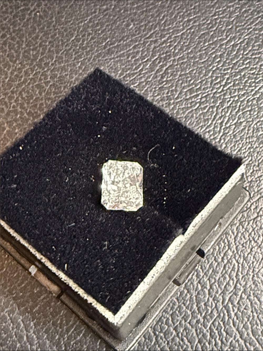 2.06 lab created radiant diamond. IGI CERTIFIED